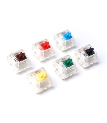 Gateron Blue Switch Set – 110 Clicky Switches mit hörbarem Feedback