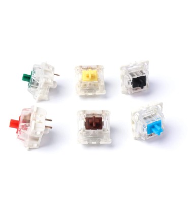 Gateron Yellow Switch Set – 110 commutateurs de jeu linéaires