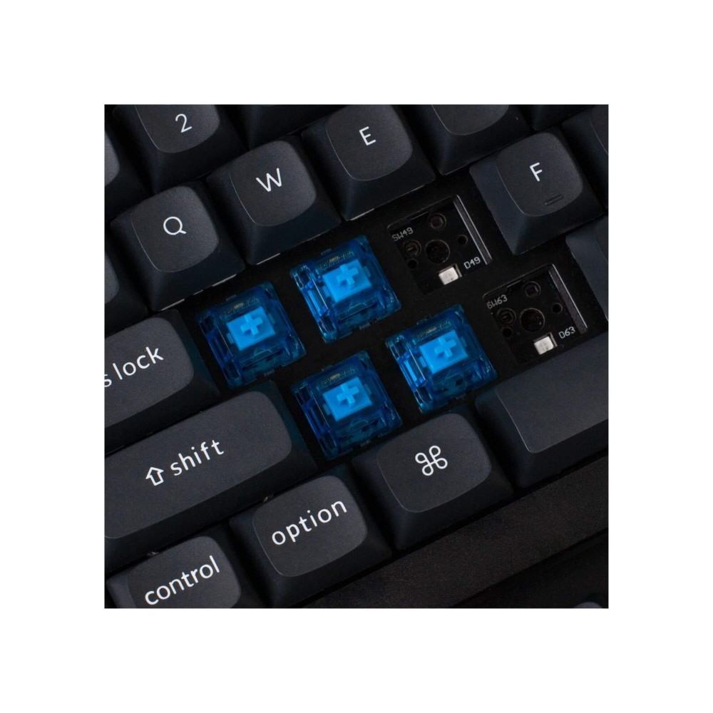 Gateron Ink V2 Blue – Clicky Switches, 75 gf, 2.3 mm, 4.0 mm
