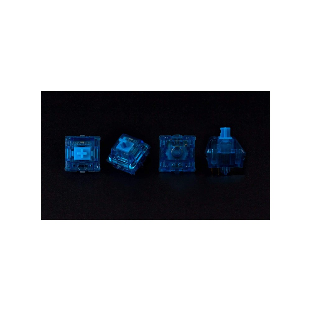 Gateron Ink V2 Bleu – Commutateurs cliquables, 75 gf, 2,3 mm, 4,0 mm