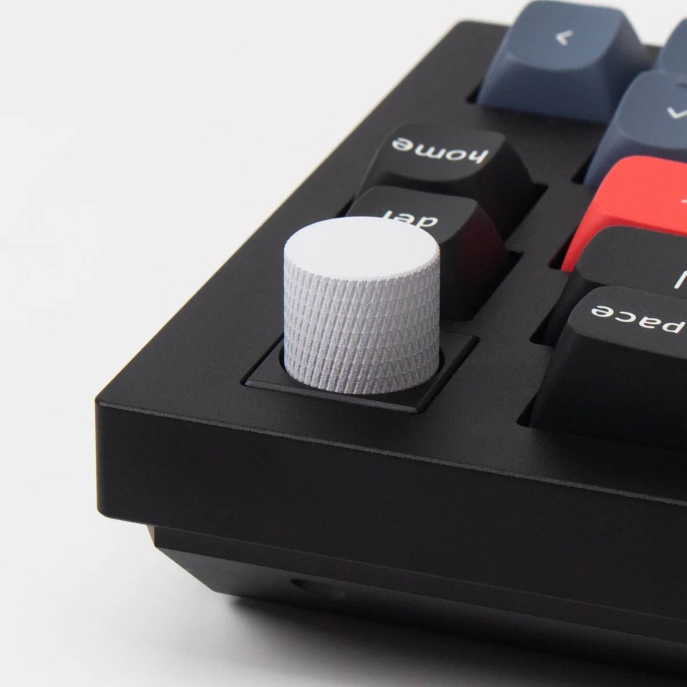 Keychron Bouton en aluminium blanc – Bouton pour les séries Q, V et K