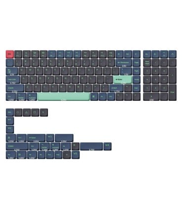 Keychron Hacker OEM Dye-Sub Keycaps PBT - Robuste et élégant