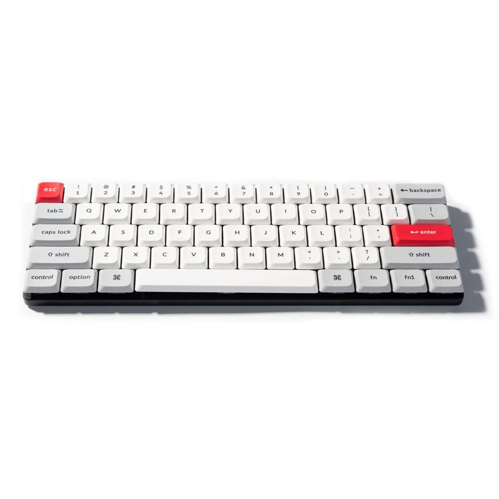 Keychron Light Gray White LSA Dye-Sub PBT Keycap Set ANSI-US