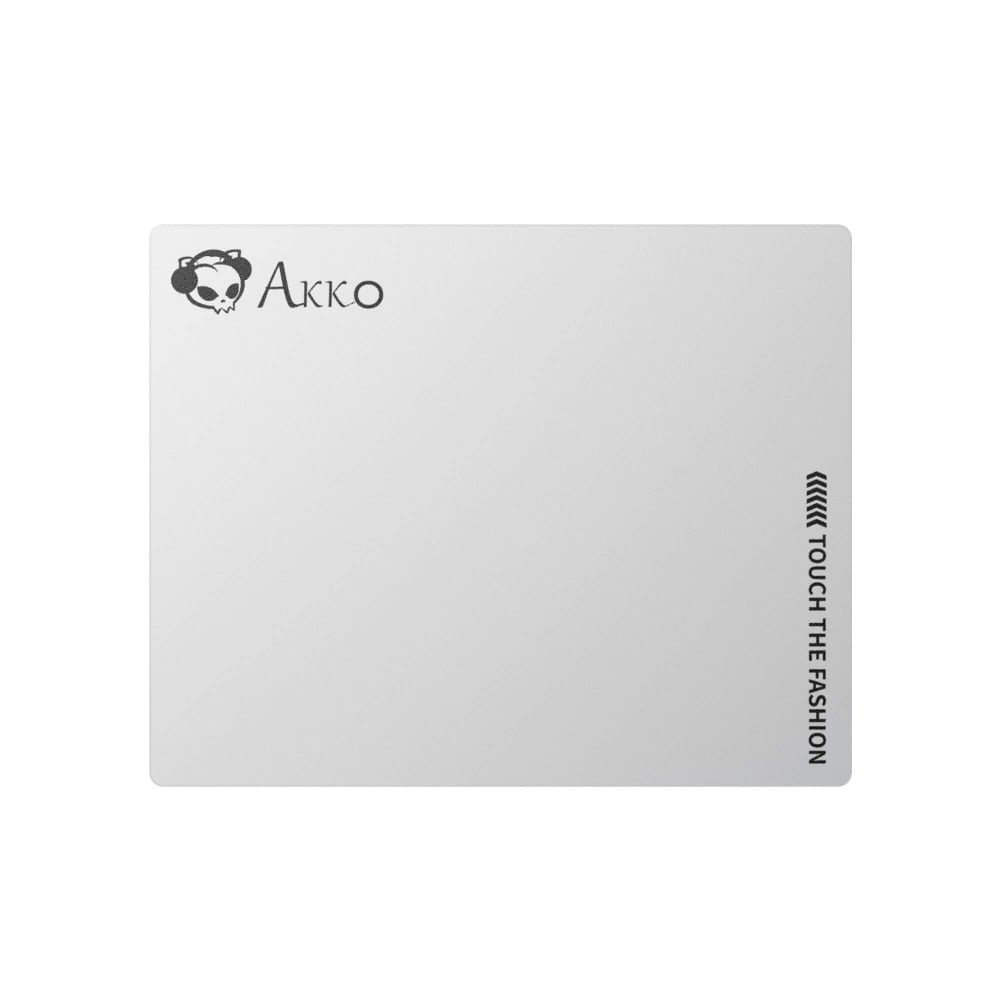 Akko Frosted Glass Mouse Pad White