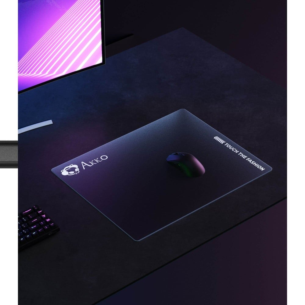 Akko Glass Gaming Mouse Pad – 500×400×3 mm, gehärtetes Glas