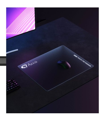 Akko Glass Gaming Mouse Pad – 500×400×3 mm, gehärtetes Glas