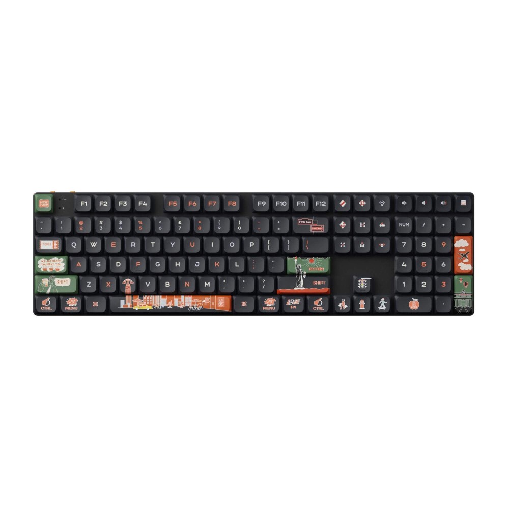Keychron LSA New York Keycap Set – Low Profile PBT Dye-Sub