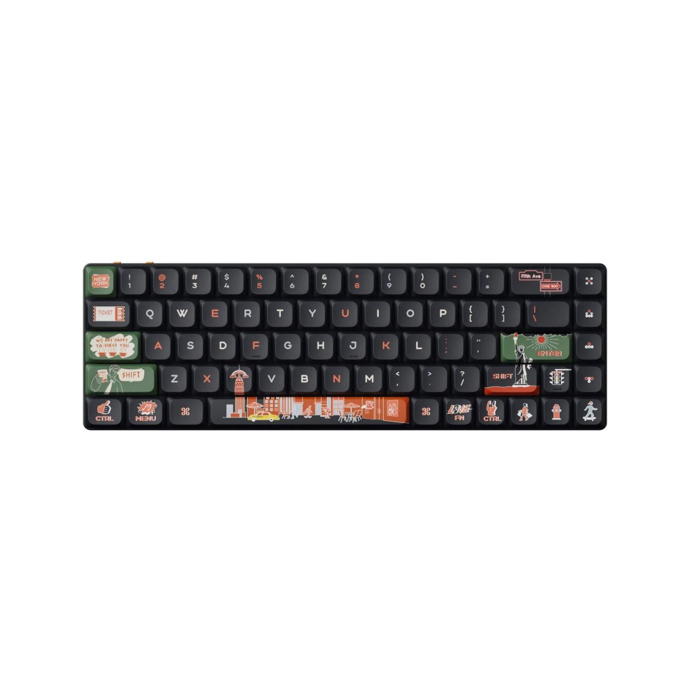 Keychron LSA New York Keycap Set – Low Profile PBT Dye-Sub