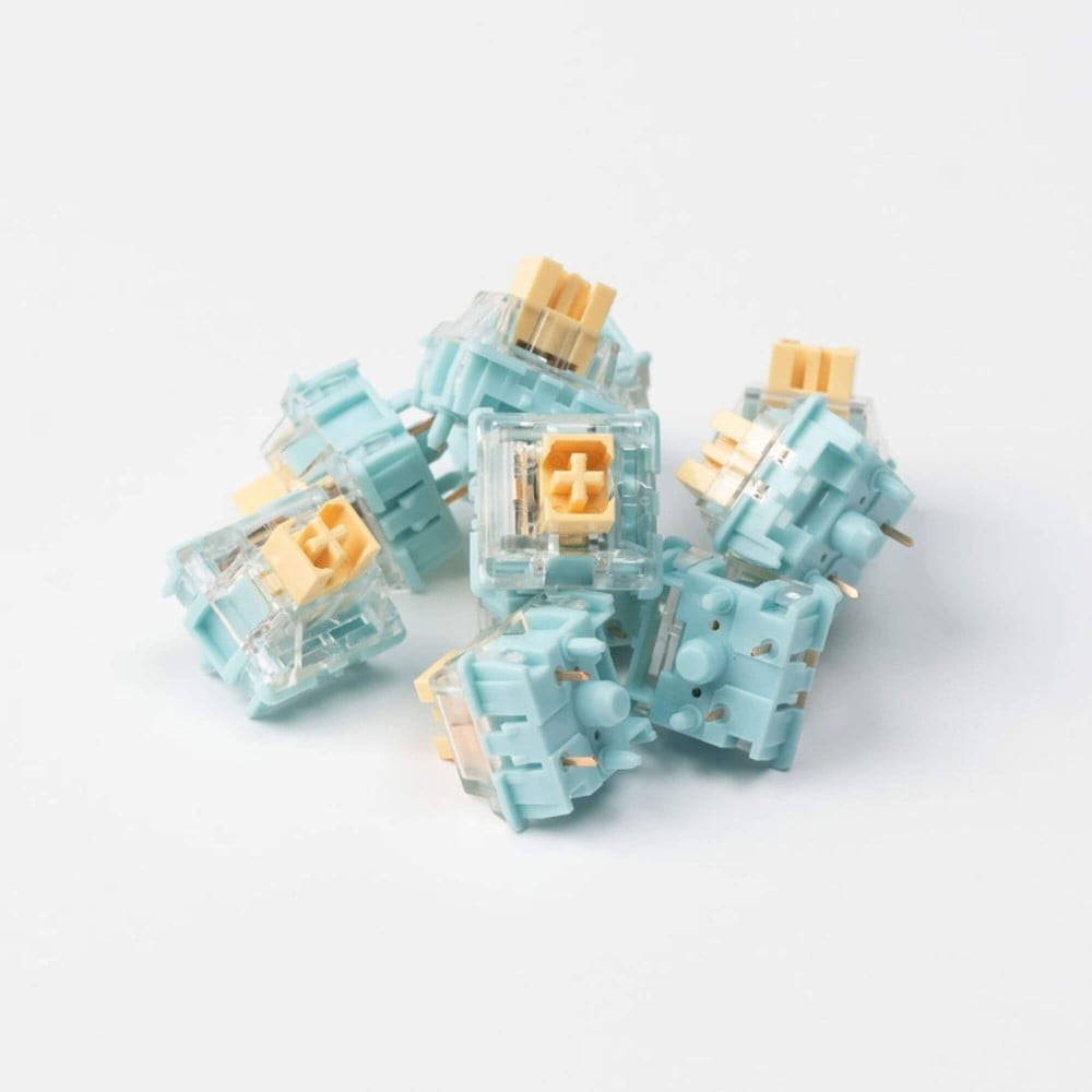 Haimu Sea Salt Linear Switch – Leichtgängig & langlebig für Gaming & Office