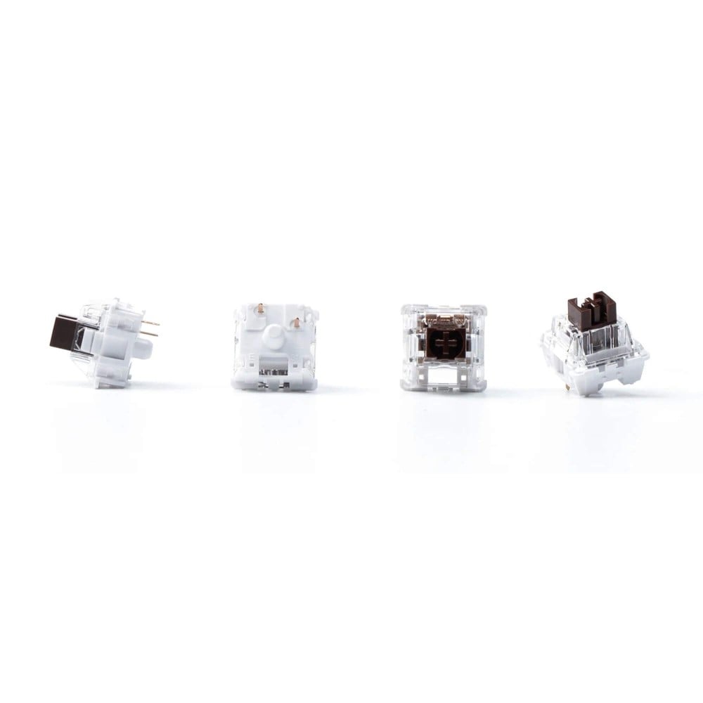 Keychron Silent K Pro Brown Switch – Leise Tactile-Switches mit spürbarem Bump