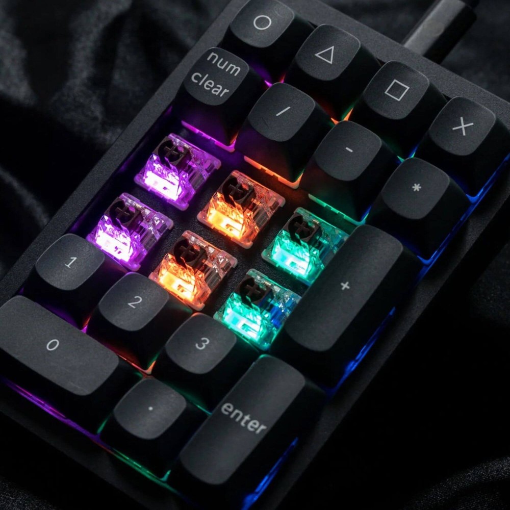 Keychron Silent K Pro Brown Switch – Leise Tactile-Switches mit spürbarem Bump