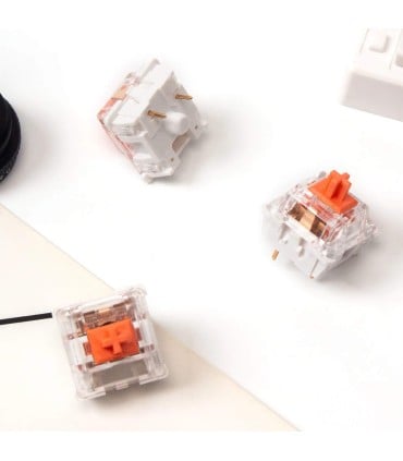 Keychron Silent K Pro Red Switch – Leise Linear-Switches für Office & Gaming