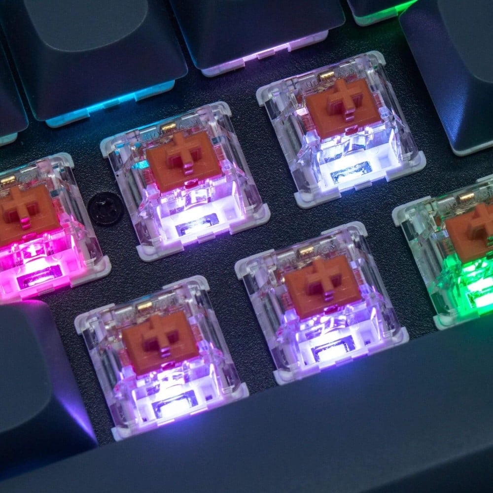 Keychron Silent K Pro Red Switch – Leise Linear-Switches für Office & Gaming