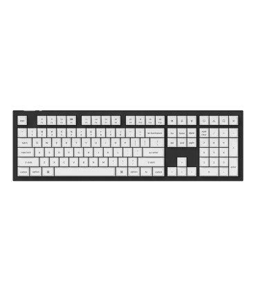 Keychron Ensemble de keycaps PBT en Arabie Asie Noir et Blanc – 137 Keycaps ANSI