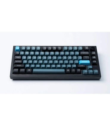 Keychron KSA PBT Keycap Set Gris Foncé & Bleu Grisâtre – 137 ANSI