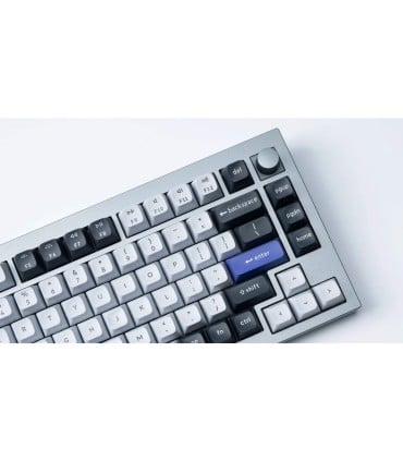 Keychron KSA PBT Keycap Set Dark Grey & White Smoke – 137 ANSI
