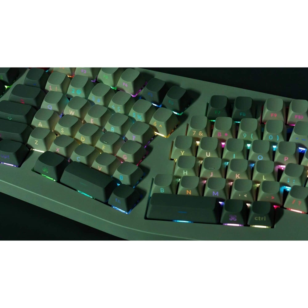 Keychron OSA PBT Side-Printed Keycap Set Schwarz/Weiss 141 ANSI