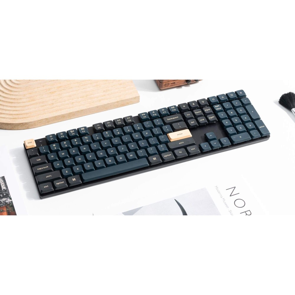 Keychron LSA V2 « Knight » – PBT à double tir à profil bas (133 touches)