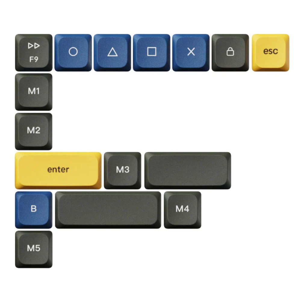 Keychron LSA V2 « Knight » – PBT à double tir à profil bas (133 touches)