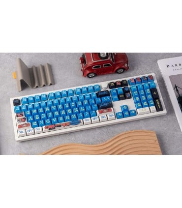Keychron x NINEGO Blue Cherry PBT Keycap Set – 140 Keys