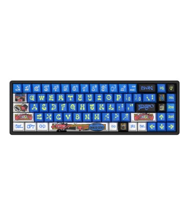 Keychron x NINEGO Blue Cherry PBT Keycap Set – 140 Keys