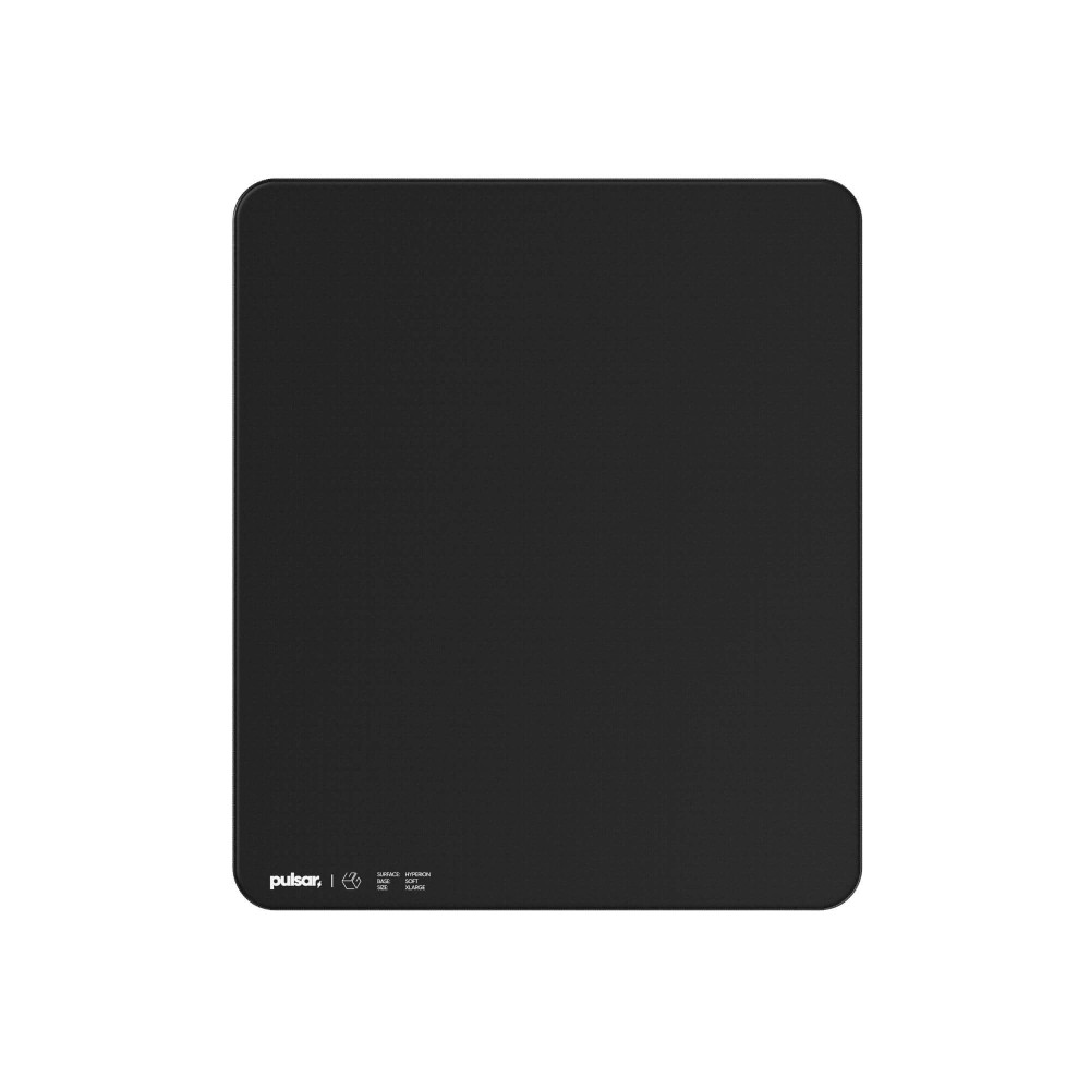 Pulsar x LGG Hyperion Mousepad – XL & XL SQ, Schwarz & Midnight Slate