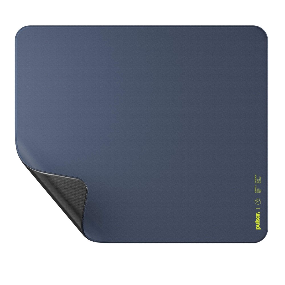 Pulsar x LGG Hyperion Tapis de souris – XL & XL SQ, Noir & Ardoise de minuit