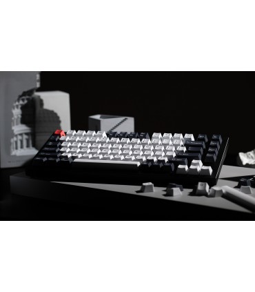 Keychron Q1 Commutateur brun QMK noir remplaçable à chaud (ANSI)