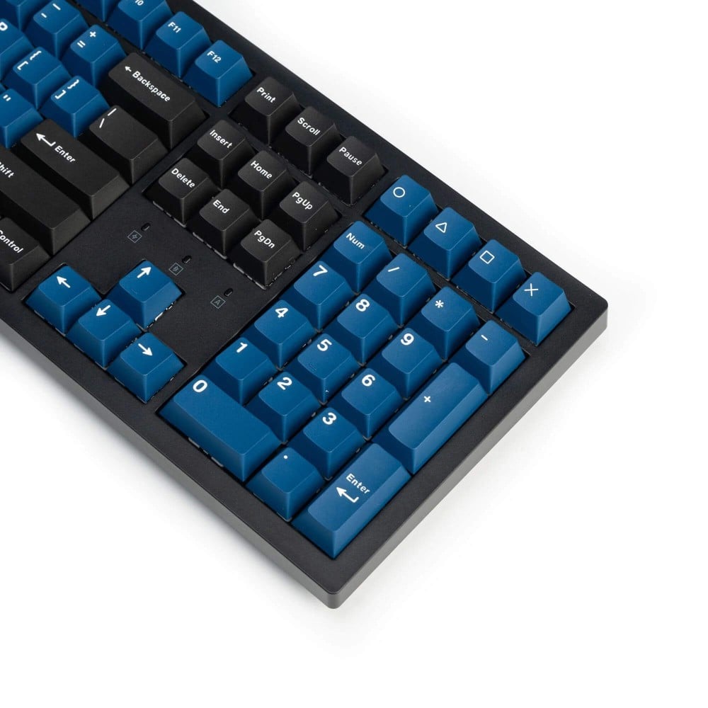Cherry Profile Double shot PBT Set Blue Black Yellow