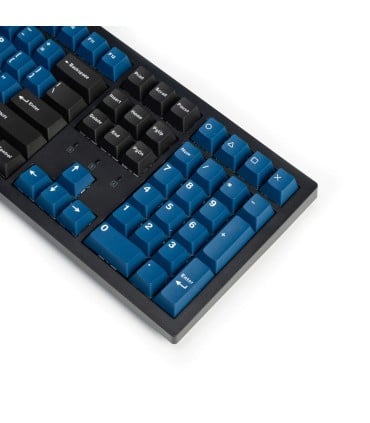 Cherry Profile Double Shot PBT Keycap Set Blue Black Yellow – 143 Keys