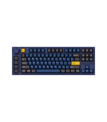 Cherry Profile Double Shot PBT Keycap Set Bleu Noir Jaune – 143 touches