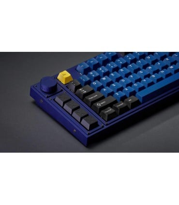 Cherry Profile Double Shot PBT Keycap Set Blue Black Yellow – 143 Keys