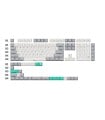 Keychron Cherry Profile Double Shot PBT Set Grey White Mint