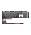 Cherry Profile Double shot PBT Set Dague Rouge