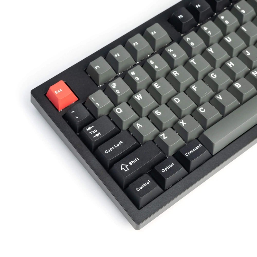 Cherry Profile Double shot PBT Set Dague Rouge