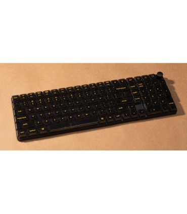 Keychron Black Transparent Low Profile LSA Keycap Set (130 Tasten)