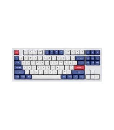 Keychron Double Shot PBT OSA Full Set Keycap Set Blue and White 141 Keys
