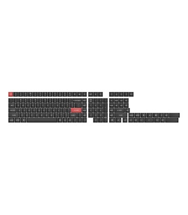 Keychron Double Shot PBT OSA Full Set Keycap Set White on Black 141 Keys
