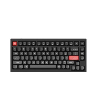 Keychron Double Shot PBT OSA Full Set Keycap Set Blanc sur Noir 141 touches