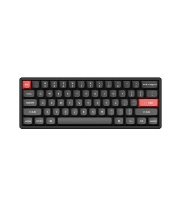 Keychron Double Shot PBT OSA Full Set Keycap Set Blanc sur Noir 141 touches