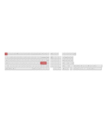 Keychron Double Shot PBT OSA Full Set Keycap Set Black on White 141 Keys