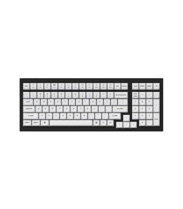 Keychron Double Shot PBT OSA Full Set Keycap Set Black on White 141 Keys