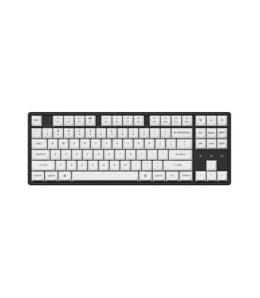 Keychron Double Shot PBT OSA Full Set Keycap Set Black on White 141 Keys