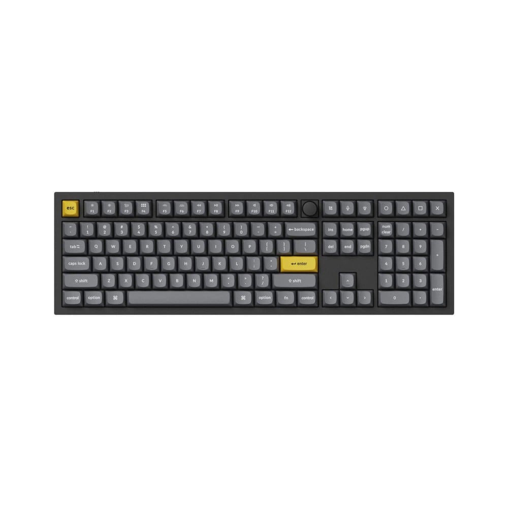 Keychron PBT Dark Grey Full Set Keycaps (ANSI)