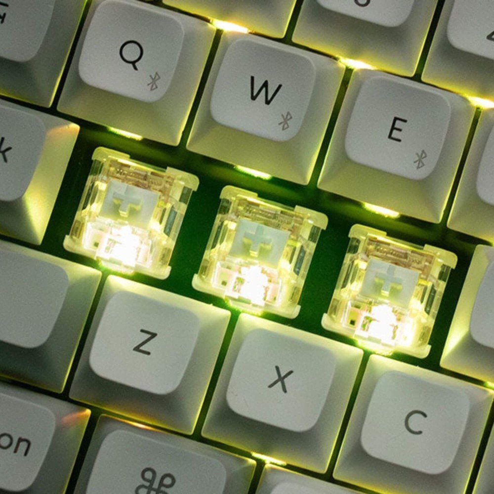Keychron Silent K Pro White Switch – Commutateur linéaire silencieux avec 38 gf