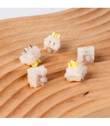 Keychron Silent Banana Switch – interrupteurs tactiles silencieux avec bosse