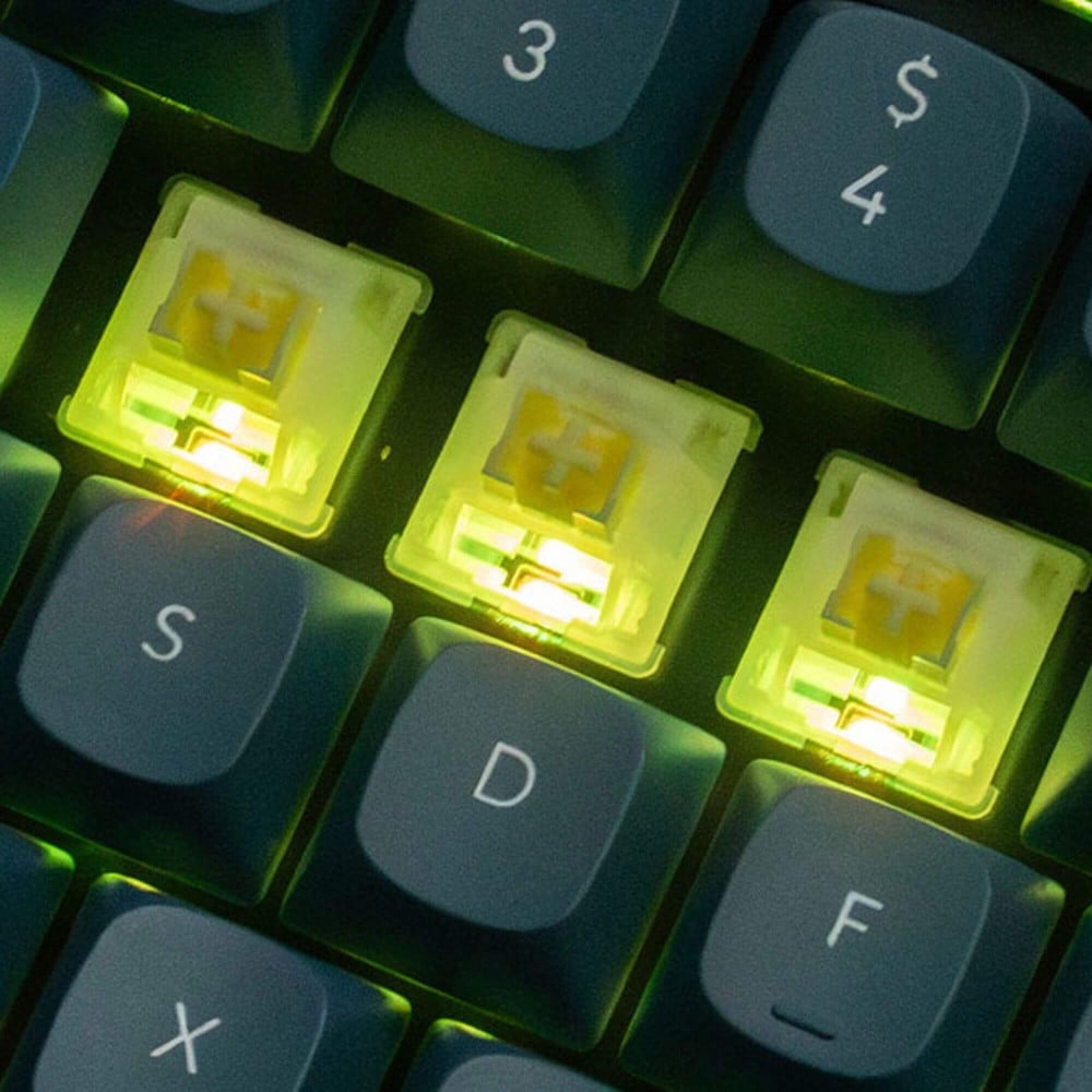 Keychron Silent Banana Switch – interrupteurs tactiles silencieux avec bosse
