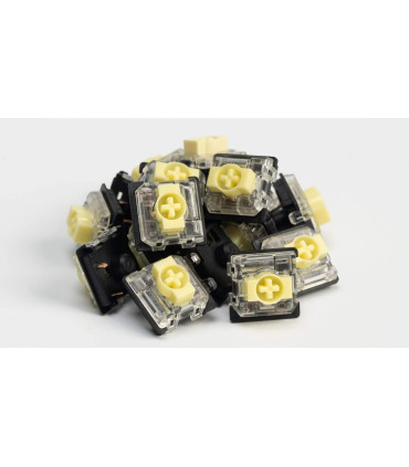 Gateron Low Profile 2.0 Banana Switch – Interrupteur tactile pour les jeux et le bureau