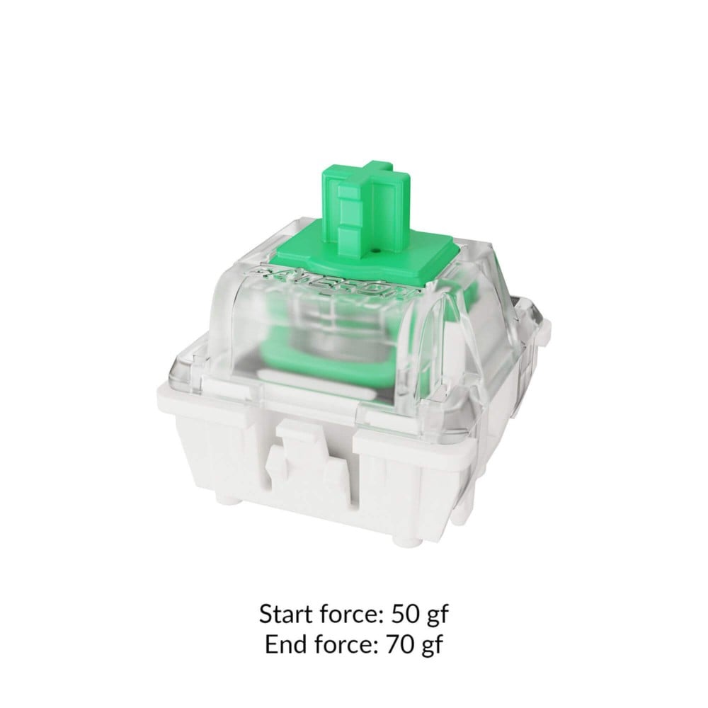 Gateron Double-Rail Magnetic 45pcs/Set Aurora