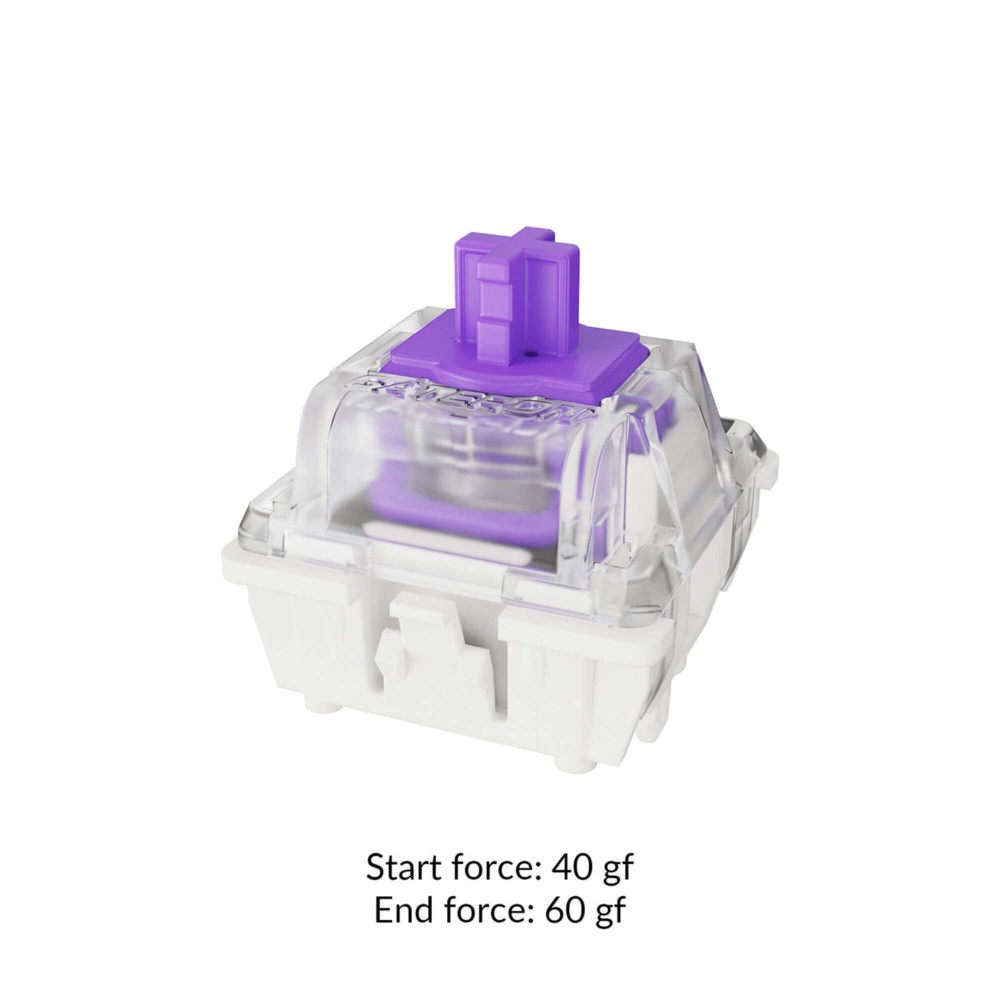 Gateron Double-rail magnétique 45pcs/Set Nebula